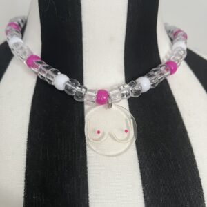 Boob necklace