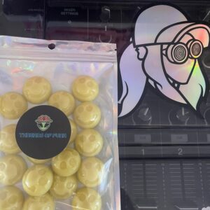 Smiley face wax melts